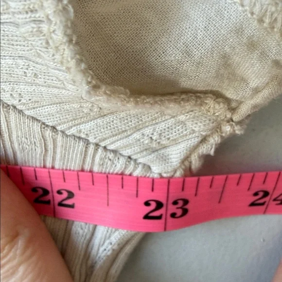 Soft Surroundings Fairy Cottagecore Roma Ribbed Tee - Picture 7 of 9